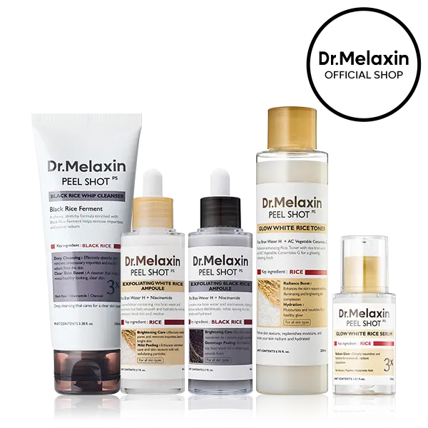 The Ultimate Exfoliating Glow Rice Routine Set